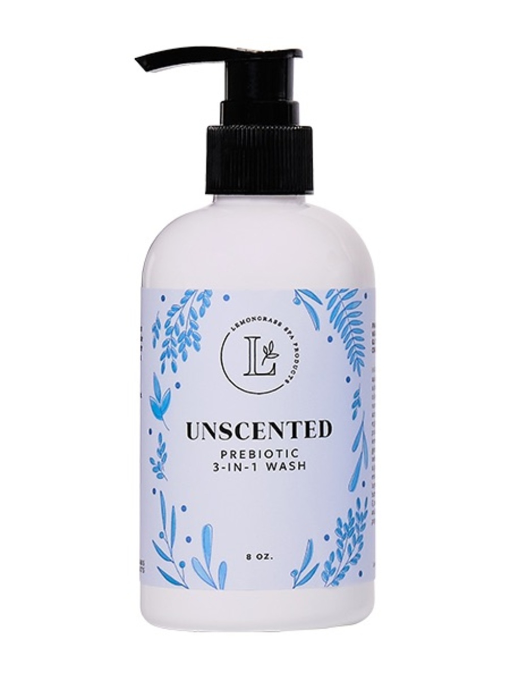 Lemongrass Spa Unscented 3-in-1 Prebiotic Body Wash